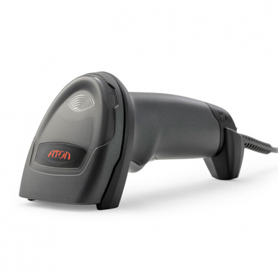 Сканер штрих кода АТОЛ SB2108 Plus, 2D, USB, чёрный